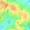 Kattigenahalli topographic map, elevation, terrain
