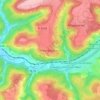 Kleindeinbach topographic map, elevation, terrain