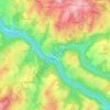 Le Muraud topographic map, elevation, terrain