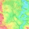 Jasnitz topographic map, elevation, terrain