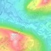 Sporstøylen topographic map, elevation, terrain