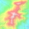 Mount Ampawid topographic map, elevation, terrain
