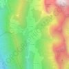 Montmin topographic map, elevation, terrain