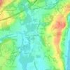 Lower Montville topographic map, elevation, terrain