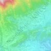 Rover topographic map, elevation, terrain