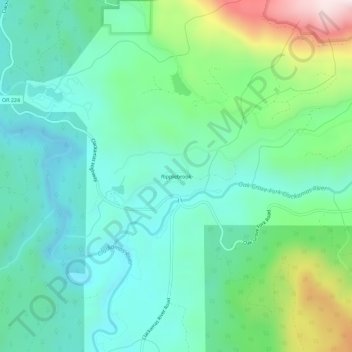 Ripplebrook topographic map, elevation, terrain