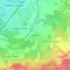 Merkur topographic map, elevation, terrain
