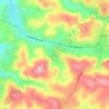 Zebdine topographic map, elevation, terrain