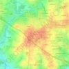 La Teillais topographic map, elevation, terrain