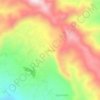 Cihurip topographic map, elevation, terrain