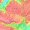 La Bergerie topographic map, elevation, terrain