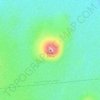 Keilir topographic map, elevation, terrain