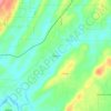 Parsons topographic map, elevation, terrain