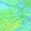 Laar topographic map, elevation, terrain