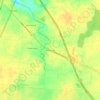 White Oaks topographic map, elevation, terrain