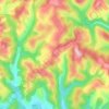 Banjani topographic map, elevation, terrain