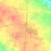 Ash topographic map, elevation, terrain
