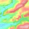 Eastcott topographic map, elevation, terrain