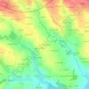La Ville ès Bréhons topographic map, elevation, terrain
