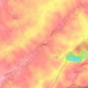 Thigpen topographic map, elevation, terrain