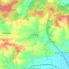 Paring topographic map, elevation, terrain
