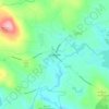 Center Sandwich topographic map, elevation, terrain