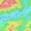 Narbarte topographic map, elevation, terrain