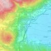Dedor topographic map, elevation, terrain