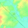 Hobson topographic map, elevation, terrain