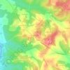 Le Petit Pineau topographic map, elevation, terrain