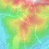 Monte di Cabia topographic map, elevation, terrain