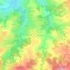 La Trappe topographic map, elevation, terrain