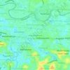 Kuda Buthgamuwa topographic map, elevation, terrain