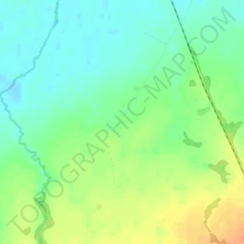 Челюскино topographic map, elevation, terrain