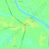 Bera topographic map, elevation, terrain