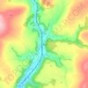 Avoca topographic map, elevation, terrain