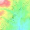 Galte Laime topographic map, elevation, terrain