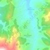Nene topographic map, elevation, terrain