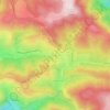 Le Bez topographic map, elevation, terrain