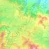 Zlatibor topographic map, elevation, terrain