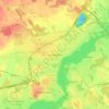 Saint-Eustache topographic map, elevation, terrain