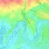 La Roussille topographic map, elevation, terrain