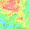 Moita dos Ferreiros topographic map, elevation, terrain