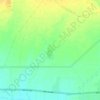Wadi'a topographic map, elevation, terrain