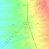 Qushtapa topographic map, elevation, terrain