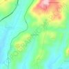 Quinta Cimeira topographic map, elevation, terrain