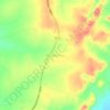 Machian Ogu topographic map, elevation, terrain
