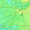 Gorse Hill topographic map, elevation, terrain