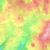 Le Bes topographic map, elevation, terrain