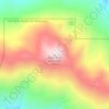 Black Rock Mountain topographic map, elevation, terrain